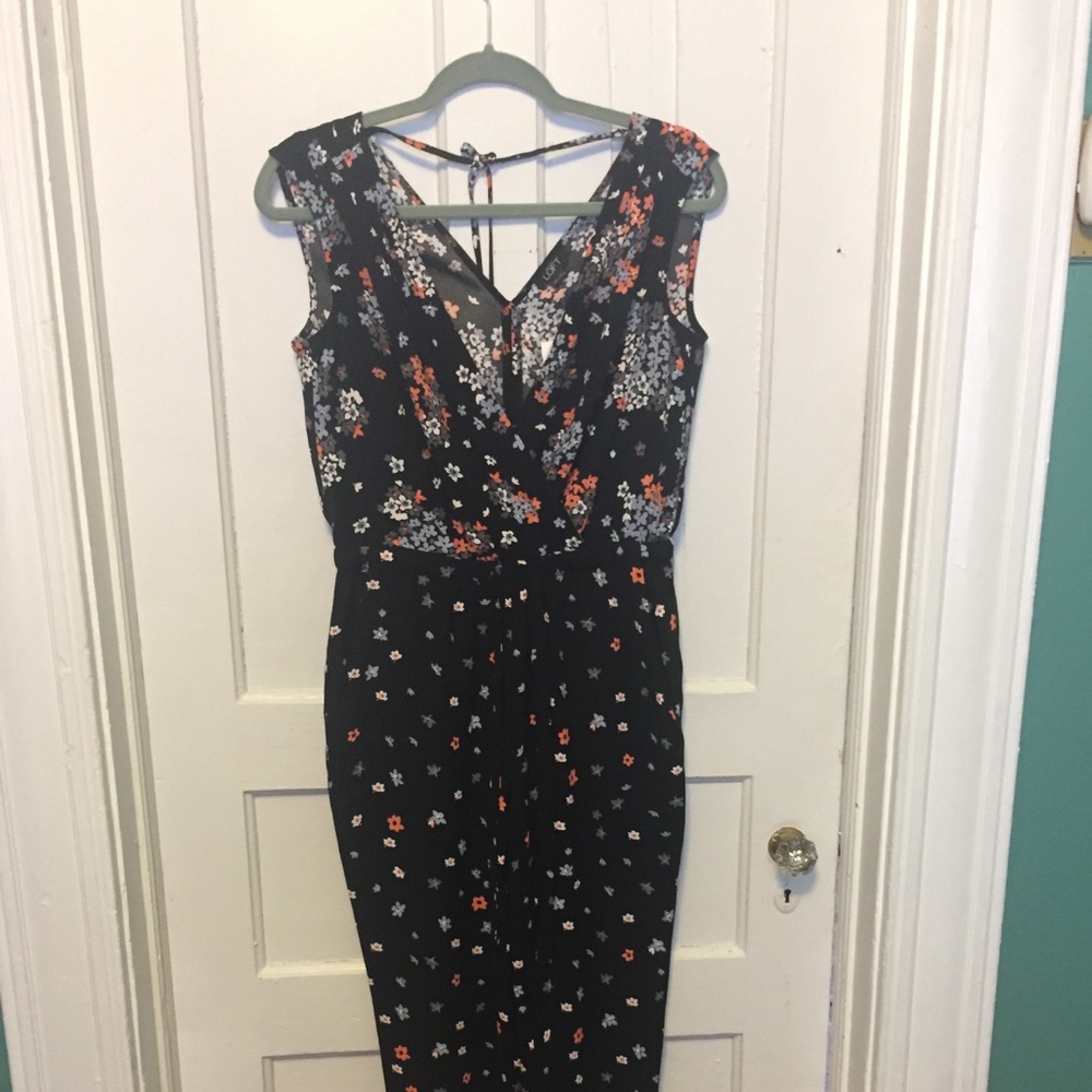 Loft Sleeveless Jumpsuit